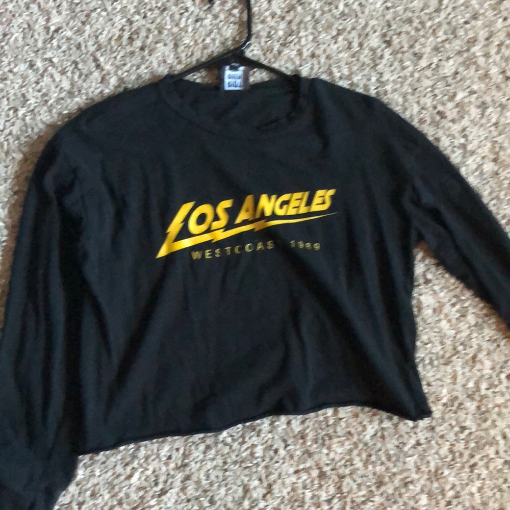 Crop top long sleeve